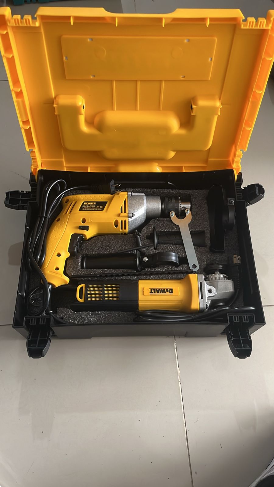 taladro y pulidora dewalt
